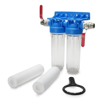 Wasserfilter 2-stufig - Für Partikel und Schwebeteilchen