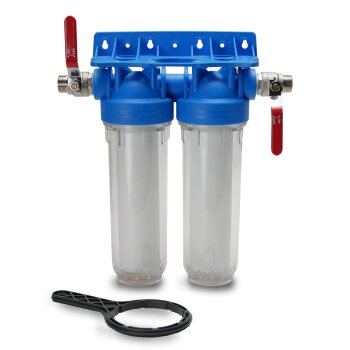 Wasserfilter 2-stufig - Für Partikel und Schwebeteilchen